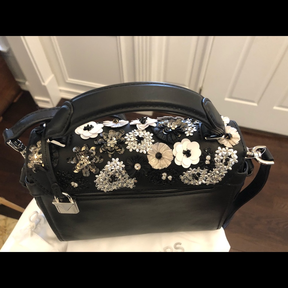 Michael Kors Bristol Floral Appliqué Satchel